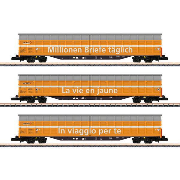 Marklin 82417 Sliding Wall Boxcar Set