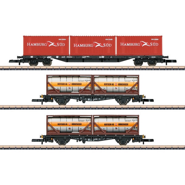 Marklin 82663 Container Transport Car Set