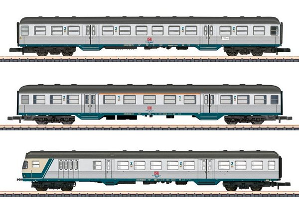 Marklin 87183 Passenger Car Set Karlsruhe End