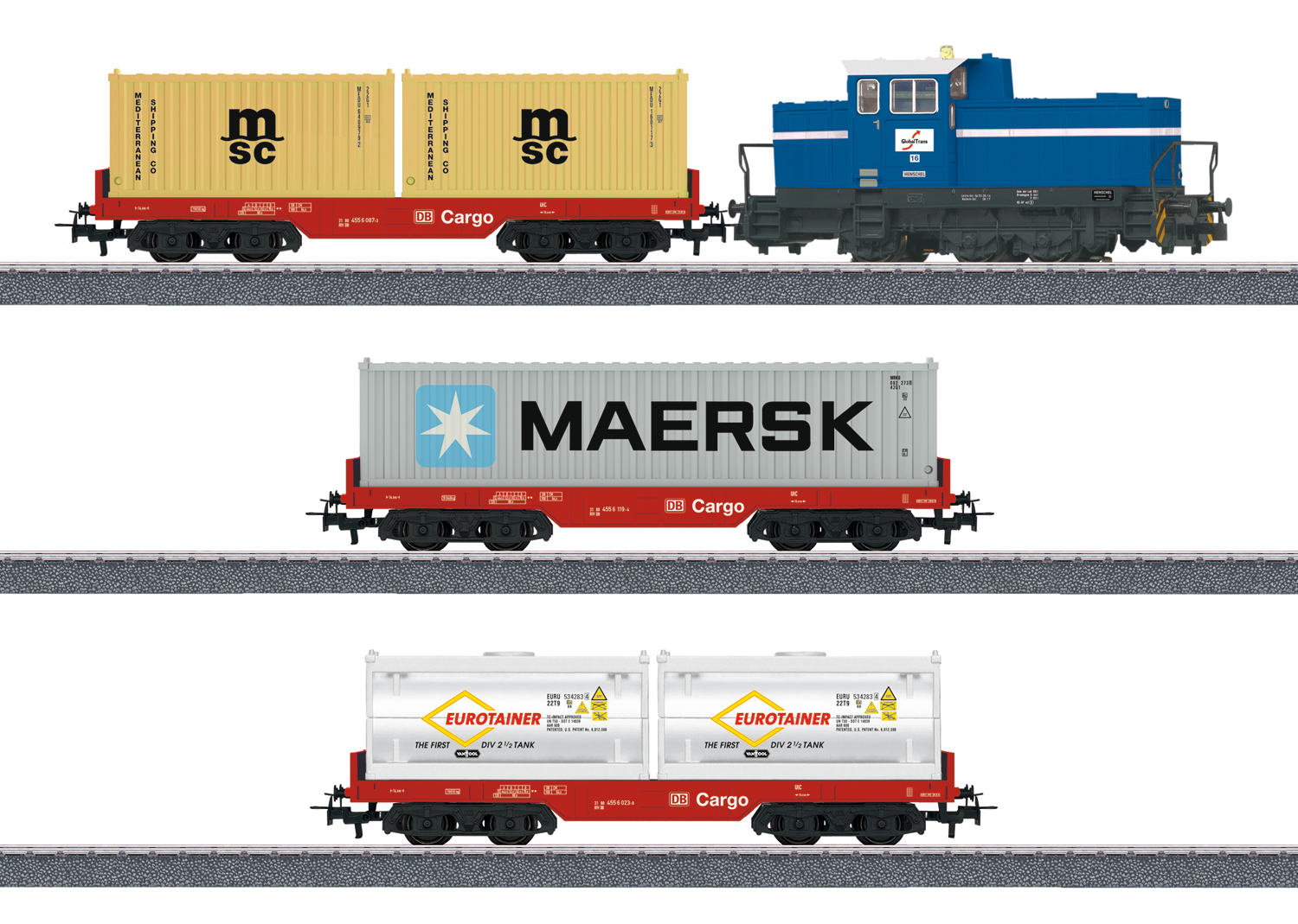 3 Rail Digital MFX Marklin 29253 HO starter set 
