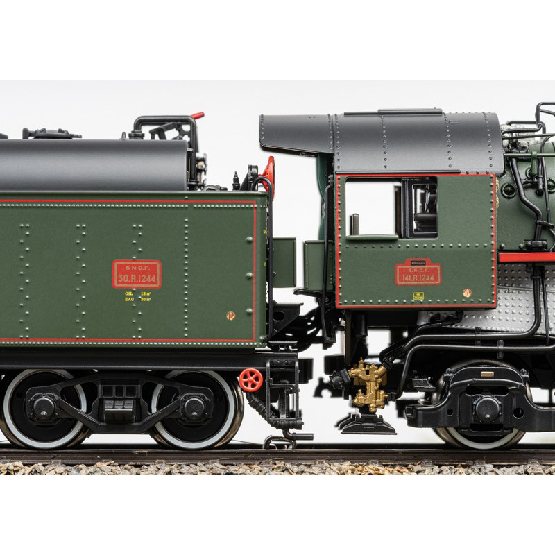 LOCOMOTIVE VAPEUR ÉCHELLE N 141 marque rivarossi compagnie grand truck western EUR 50,00