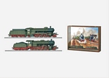 Marklin 31021 Stuttgart Station Steam Locomotive Set