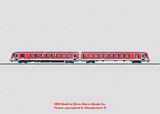 Marklin 37763 Diesel Powered Rail Car Train BR 6282 DB AG