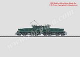 Marklin 39563 Crocodile Electric Locomotive