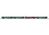 Marklin 40661 4 different design SBB car set