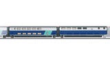 Marklin 43443 Add on Car Set 3 TGV Duplex EpVI