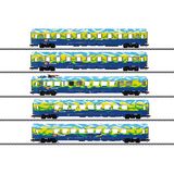 Marklin 43878 Tourism Train Passenger Car Set