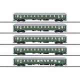 Marklin 43935 D96 Isar Rhone Express Train Passenger Car Set 1