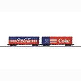 Marklin 45686 Freight Car Set with Two American Refrigerator Cars