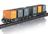 Marklin 46663 Type Laabs Container Transport Car