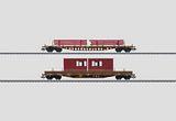 Marklin 47025 Set with 2 Low Side Cars