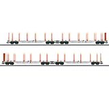 Marklin 47067 Combined Load Transport Car Set