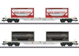 Marklin 47137 Type Sgns Container Transport Car Set