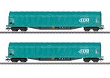 Marklin 47164 SNCB Sliding Tarp Car Set