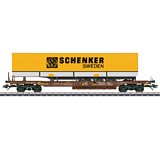 Marklin 47438 Schenker Sweden Deep Well Flat Car