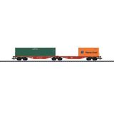 Marklin 47801 Type Sggrss 80 Double Container Transport Car