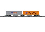 Marklin 47807 Type Sggrss 80 Double Container Transport Car Raillogix NL