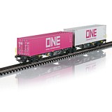Marklin 47814 Type Sggrss 80 Double Container Transport Car