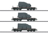 Marklin 48660 SSyms Heavy-Duty Flat Car Set