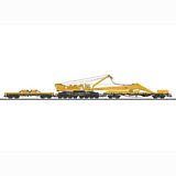 Marklin 49954 Type 100 Crane Car and Type 817 Boom Tender Car Set