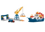 Marklin 72223 Marklin my world Freight Ship and Harbor Crane