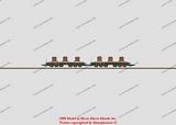 Marklin 82356 Heavy Duty Flat Car Setssym 46 DB