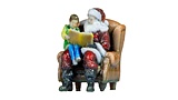 NO10702 Father Christmas and Boy