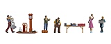 NO16280 Themed Figures Set Flea Market