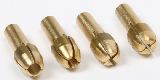 Sona Enterprises 8295CC 4Pc Brass Collet Set for Rotary Tools