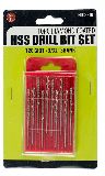 Sona Enterprises DHD33210 10Pc Diamond Coated HSS Drill Bit Set