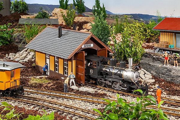 Pola 330851 American Engine Shed Silverton