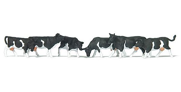 Preiser 79228 Cows Blacks And White