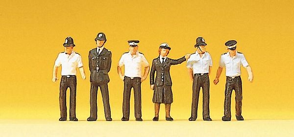 Preiser 10371 Policemen Great Britain