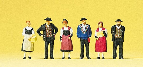 Preiser 10509 Swiss national costumes of canton Uri