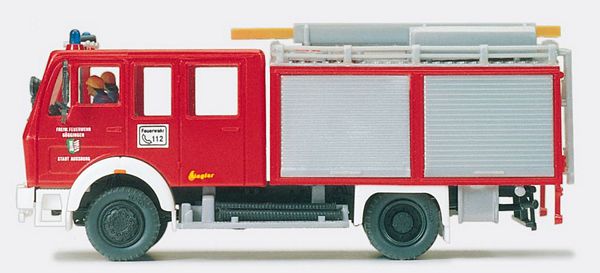 Preiser 35001 Tank pumper TLF 16 Mercedes-Benz 1019 AF-36