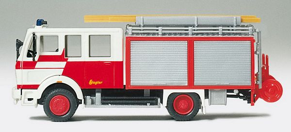 Preiser 35022 Fire squad tender LF 16MB 1222 AF Fire brigade of Frankfurt