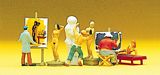 Preiser 10106 Artists sculptor models Accessories