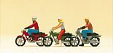 Preiser 10126 Young motorcyclists