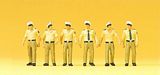 Preiser 10340 Policemen wearing summer-uniform
