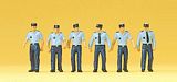 Preiser 10341 Policemen wearing summer-uniform France