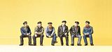 Preiser 10351 Seated industrial workers and dockers