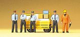 Preiser 10372 Railway personnel RhB