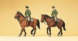 Preiser 10390 Police on horseback Germany