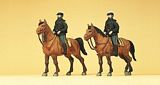 Preiser 10397 Police on horseback USA