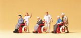 Preiser 10479 Passers-by Wheel-chairs