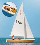 Preiser 10681 Sailing Boat with Sailors