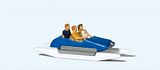 Preiser 10682 Family in Pedal Boat