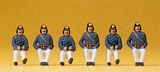 Preiser 12187 Firemen Around 1900