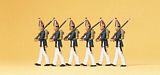 Preiser 12189 1 Guards regiment on foot Potsdam 1894