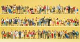 Preiser 13002 On streets and squares 100 exclusively painted miniature figures Accessories
